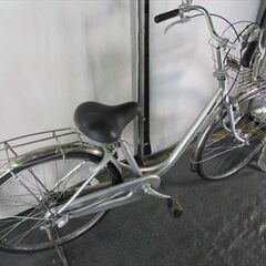 Ｄ125　★限定特価　整備済み★ブリヂストン　カルーサ　シルバー★ 中古自転車 【　26インチ　 】-豪華絢爛 振袖 ラメ入り 正絹 大衆演劇 日本舞踊 成人式 袋帯