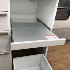 ☆ジモティ割あり☆ 高橋木工所 食器棚 ホワイト H203×W120×D51