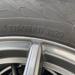 ★225/65R17 トランパスTX 7部山　スタッドレス★