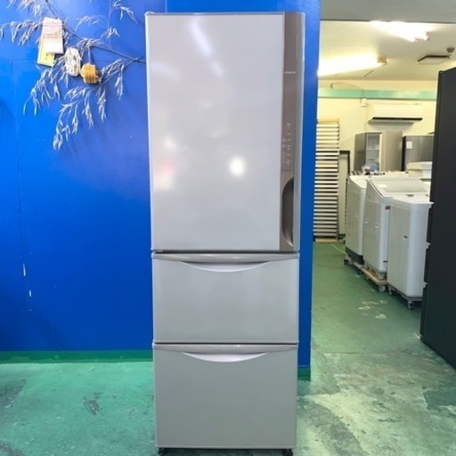 ⭐️HITACHI⭐️冷凍冷蔵庫　2018年375L自動製氷　大阪市近郊配送無料