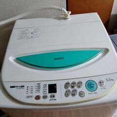 洗濯機あげます SANYO ASW－B60V(WG)