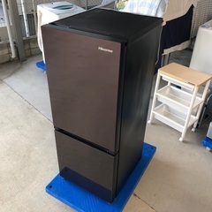 2018年製 ハイセンス ガラスドア冷凍冷蔵庫「HR-G1501...