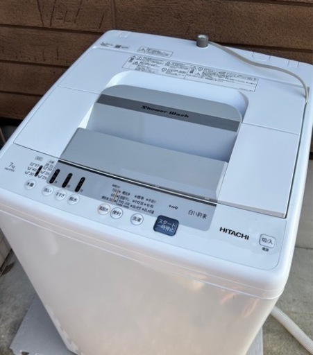 日立　洗濯機　7キロ　2021年製♩ 美品　HITACHI