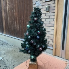クリスマスファイバーツリー およそ120cm