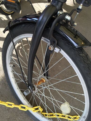 ☆店頭にて試乗可☆ J4025 折りたたみ自転車 20インチ ブラック 6段