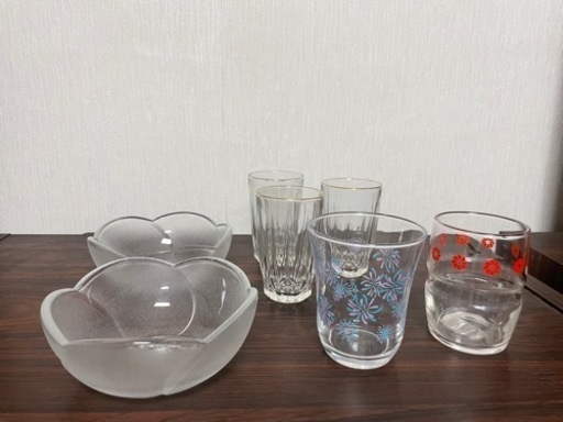 【昭和レトロ】 食器いろいろ　グラス　小鉢