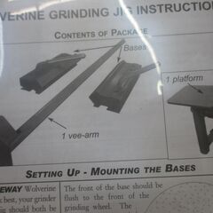 KERV F1157 8インチグラインダー40 中古品 付属品多数有り(画像5枚目