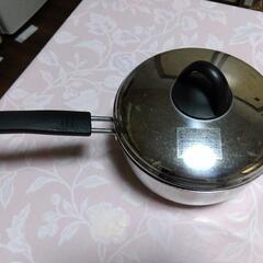 【無料】シェフトロン　三層鋼　片手鍋　日本製　直径18cm