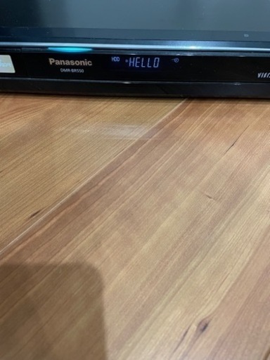 Panasonic パナソニック ブルーレイレコーダー DMR-BR550