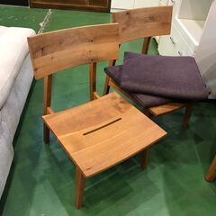 【愛品館八千代店】飛騨産業　半円ダイニング4点セット　森のことば