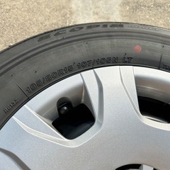 ハイエース 純正タイヤ＆ホイールセット 