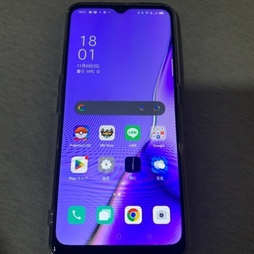 oppo a5 SIMフリー 64G