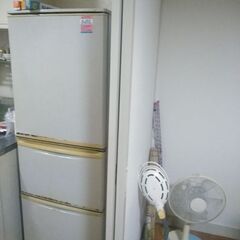 古い冷蔵庫　