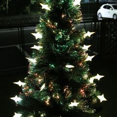 (お話し中）大型クリスマスツリー　180ｃｍ　ファイバー照明　見...