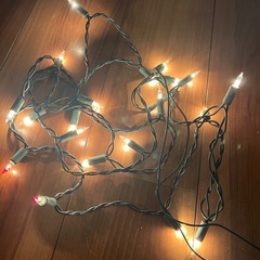 クリスマスツリーに巻く電球　215センチ