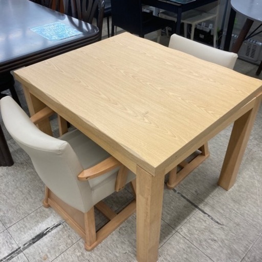 家具調こたつ 椅子2脚セット ※2400010254406