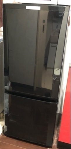 【再値下げ、11/18.19.20引き取り】冷蔵庫 2ドア 146L ファン式 三菱　中古