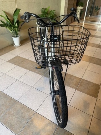 26インチ 自転車 GENTILEZZA 6段変速 LEDオート