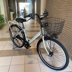 26インチ　自転車　GENTILEZZA   6段変速　LEDオート 26インチ 自転車 GENTILEZZA 6段変速 LEDオート