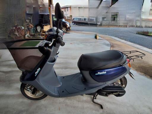 【決まりました】YAMAHA　ヤマハ50cc原付　ジョグポシェ　青色　艶あり　ちょこちょこ整備している中古品です。実働まだまだ走ります。