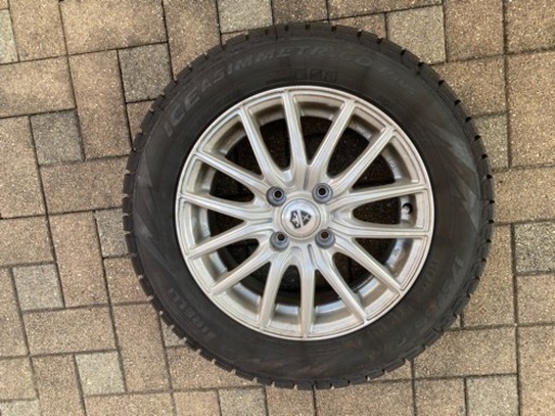 スタッドレスタイヤ4本BRANDLE / L93 FR:5.50-14.00 アイス  