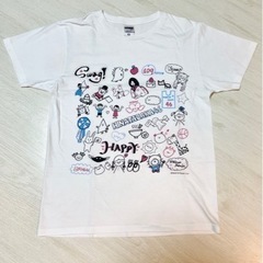 日向坂46 メンバー手書きプリントTシャツ