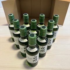 サントリー　白州　180ml 10本　バラ売り可能　シングルモルトウイスキー