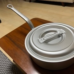 キングアルマイト 浅型 片手鍋(目盛付)30cm