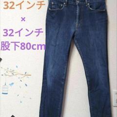 GU　デニムパンツ　32×32インチ