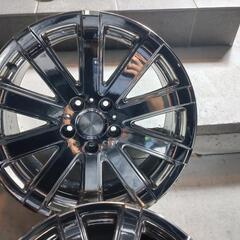 売り切れましたレアシング　メッキスポークホイール　18インチ7.5j