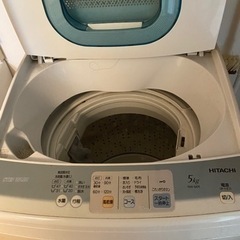 洗濯機　HITACHI NW-5KR 【問題なく使えています】