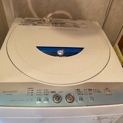 シャープ洗濯機ES-GE55 Ｌ　COMPAC WASHER 5.5k