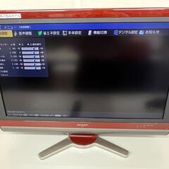 動作品　シャープ　アクオス　３２インチTV　LC-32DE5　リ...