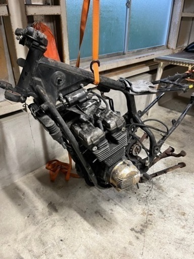 CBX400f 398cc エンジン　フレーム　キャブ　国内　1型