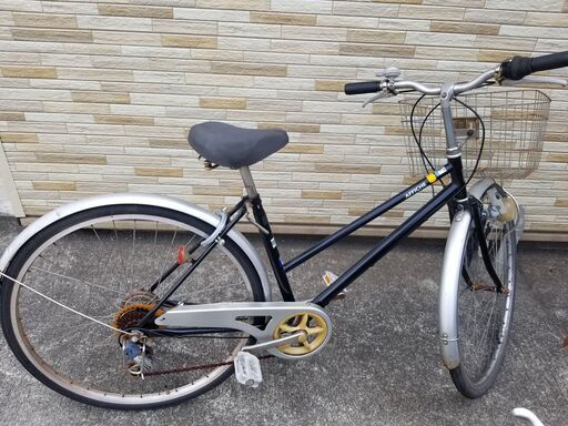 中古自転車 外装6段変速 27インチ ブロックダイナモ 軽整備済み 防犯登録対応 町田市 相模原市033MM
