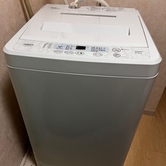 洗濯機 AQUA 4.5kg 2013年製【お取引者決定】