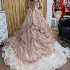 カラードレス ピンク ローズピンク 結婚式 ウェディング