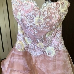 カラードレス ピンク ローズピンク 結婚式 ウェディング