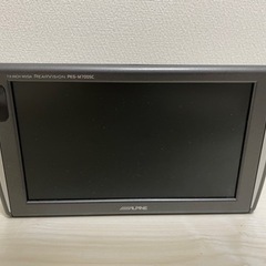 【リアモニター】ALPINE PKG－M700SC ステー付き