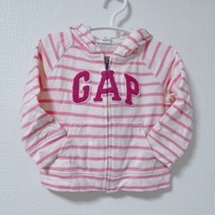 baby GAP ボーダー パーカー