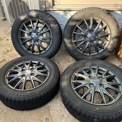 ブリヂストンホイール付きスタッドレスレス155/65R13