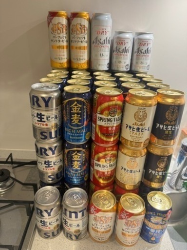 【受け渡し者決定】11/12 限定　ビール発泡酒　計85本