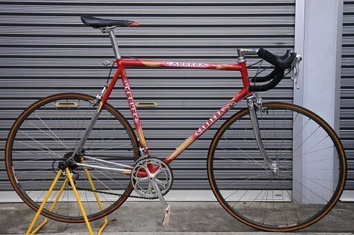 【CARRERA(カレラ)】コロンバスELクロモリ　74デュラエース　２×8ｓ　高身長のかたに！当時の最高峰コンポ