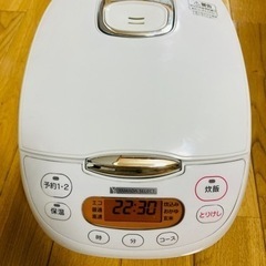 値下げ　炊飯器 5合炊き　説明書付き　YEC-M10G1