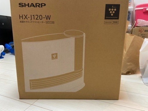 SHARP 加湿セラミックファンヒーター型番HX-J120（2020年製）
