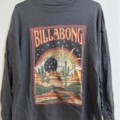 明日夕方まで！billabong ロンT チャコール