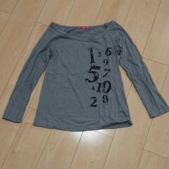 未使用 長袖Tシャツ Love handle ANAP グレー