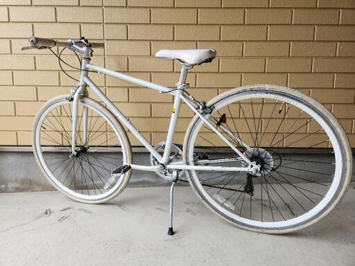 4/12終 ☆状態良好☆ クロスバイク 2×7段変速 軽量アルミフレーム 自転車 菊TK 4/12終 ☆状態良好☆ クロスバイク 2×7段変速 軽量アルミフレーム