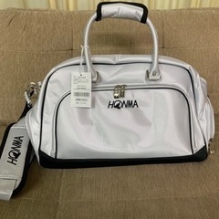 未使用品 HONMA 本間 ゴルフ ボストン バッグ ホンマ 正...