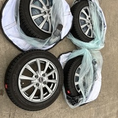 【ネット決済】タイヤホイール　155/65R14 冬タイヤ